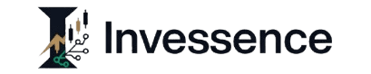 Smart investment solutions logo with upward trending arrow and financial growth symbols.